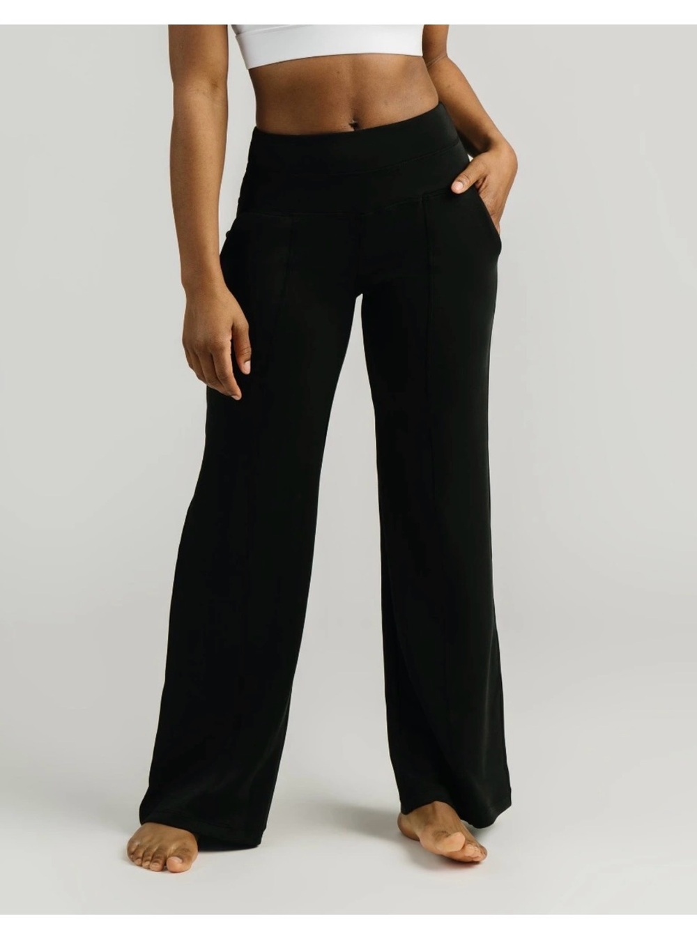ZYIA Black Serenity Pants - large